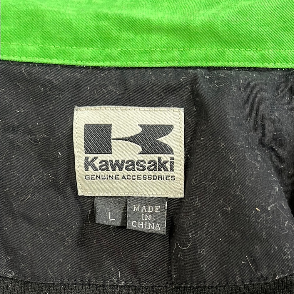 Men's Kawasaki Button Down Short Sleve - Picture 2 of 3